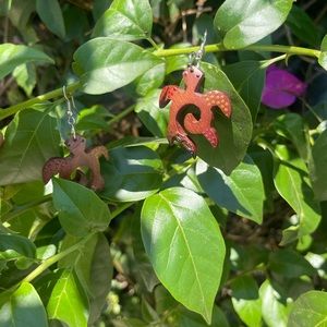 Turtle earrings